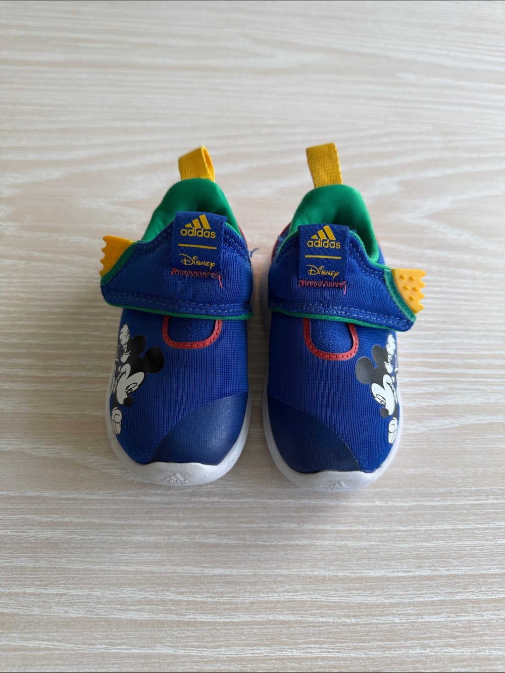 adidas Kids Blue Mickey Mouse Slip-On Sneakers